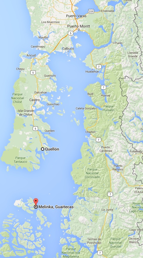 Mapa Chiloe - Notisur - notisur.cl Ruta Metropolitana