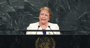 En marzo de 2018, cuando finalice su segundo gobierno, Michelle Bachelet será parte de la Junta Asesora de Alto Nivel sobre Mediación de la ONU