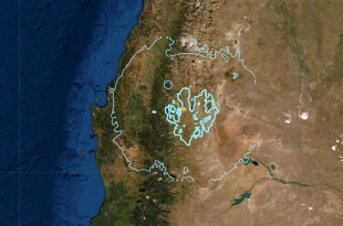 Área afectada por sismo